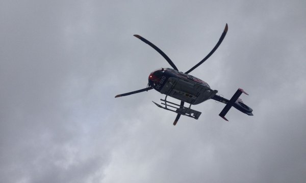 03.10.2015: Kals - Übung mit Hubschrauber
