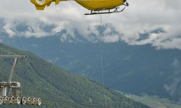 03.07.2016: Liftbergeübung mit Hubschrauber