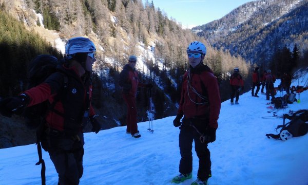 25.02.2017: Kalkstein - Bergeübung Rosstal