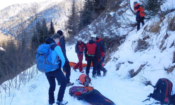 25.02.2017: Kalkstein - Bergeübung Rosstal