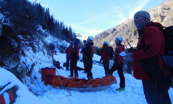 25.02.2017: Kalkstein - Bergeübung Rosstal