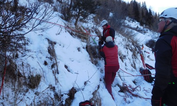 25.02.2017: Kalkstein - Bergeübung Rosstal