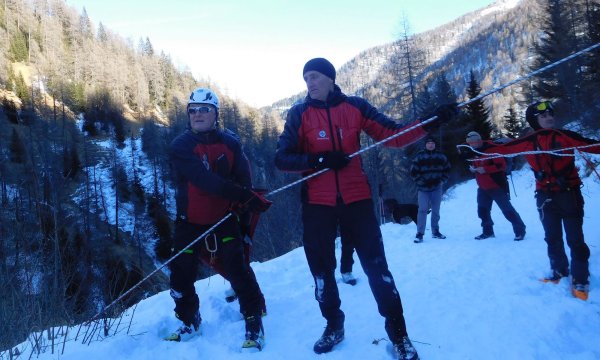 25.02.2017: Kalkstein - Bergeübung Rosstal