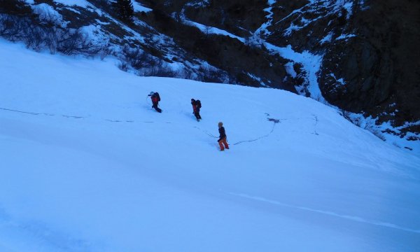 25.02.2017: Kalkstein - Bergeübung Rosstal