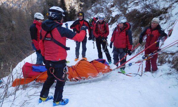 25.02.2017: Kalkstein - Bergeübung Rosstal