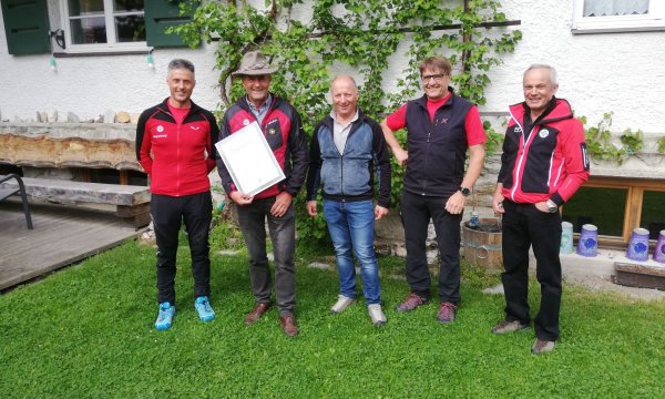 06.06.2020: Ehrung Josef