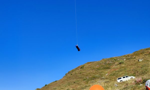 19.09.2025: Schwerlastdrohne Coltrondo Alm