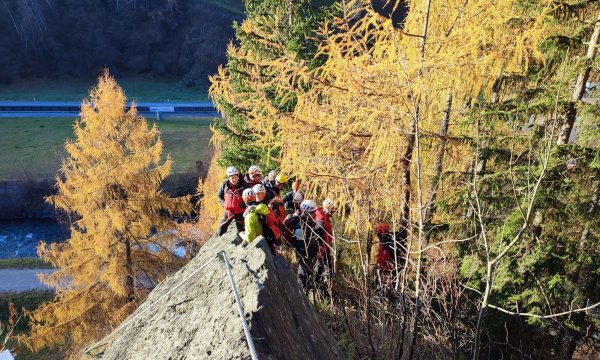 08.11.2025: Seiltechnik Schlosswand